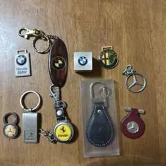 フェラーリ マセラティ ポルシェ ベンツ BMW 外車 キー（鍵）5個