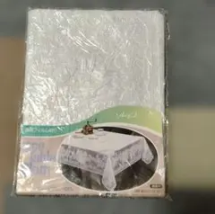国産品　レトロ ソレイユ レーステーブルクロス 約120×150cmのサムネイル