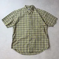 オールドユニクロ OLD UNIQLO 半袖 チェックシャツ ボタンダウン