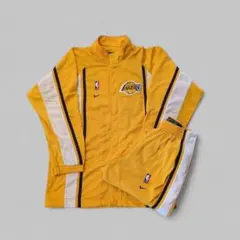 ナイキ NBA レイカーズ 公式 ウォームアップ セットアップ M ジャージ 