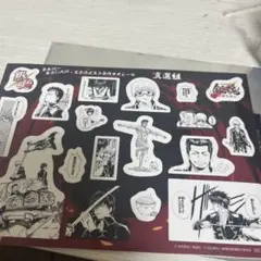 銀魂　吉原大炎上　原作コマシール　真選組　入場者特典 銀魂　真選組