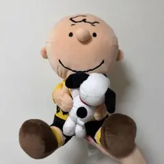 【タグ付き】チャーリー・ブラウンとスヌーピーのぬいぐるみ