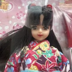 箱無し新品❤超希少1995年発売❤旧タカラジェニー 着物紫フルセット