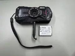 RICOH WG-70 本体 バッテリー SDカード付 - メルカリ