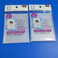 Seria アクリルフレームスタンド 2個セット チェキ トレーディングカード