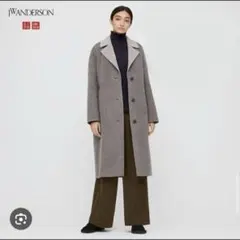 UNIQLO JW ANDERSON ロングコート グレー