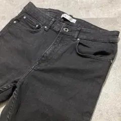 【ZARA MAN】ザラ マン ストレッチ ブラックスキニーデニムパンツ