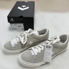 韓国限定 CONVERSE コンバース ホワイト グレー系 23cm スニーカー 
