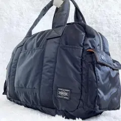 ポーター タンカー ダッフルバッグ ボストン ブラック ナイロン TANKER(タンカー) DUFFLE BAG(L) | 吉田カバンホームページ