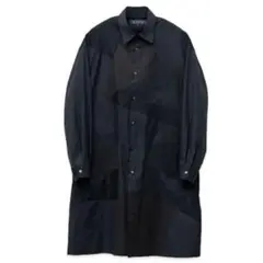 ANREALAGE パッチワーク ロングシャツ ブラックのサムネイル