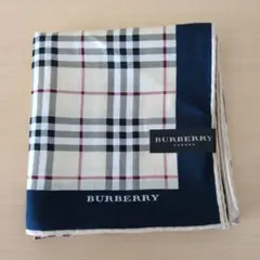 バーバリー　大判　ハンカチ　レディース　チェック