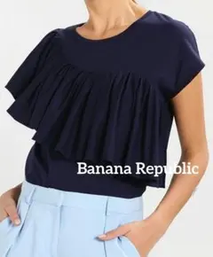 Banana Republic アシンメトリーフリルTシャツのサムネイル