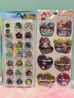 サンリオ おはじき シール 日焼け ウォーターシール クロミ キティ マイメロ