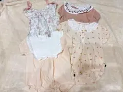 女の子 ロンパース　70cm まとめ売り②