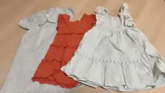 ノースリーブワンピース3点セット