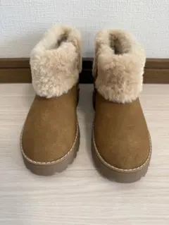 ZARA キッズ　ライナーブーツ　26