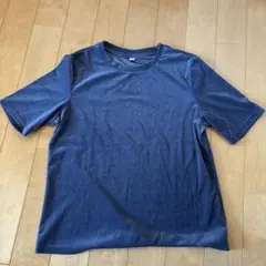 ベロア 半袖 Tシャツ グレー