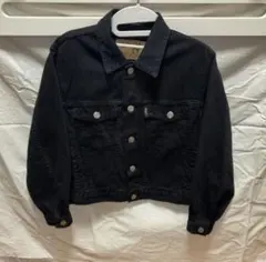 agnès b. JEANS 黒デニムジャケット