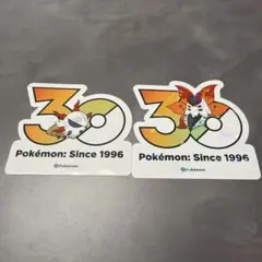 【韓国限定】ポケモン 30周年記念 ステッカー メラルバ ウルガモス