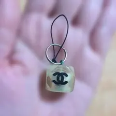 CHANEL 透明壓克力鑰匙圈
