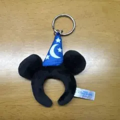 ミッキーマウス 耳型キーホルダー