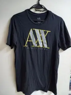 Armani Exchange ブラック Tシャツ M