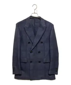 カラミダブルブレステッドジャケット ブラックレーベルクレストブリッジ