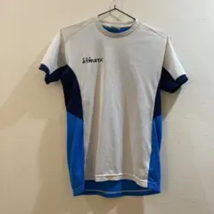 K496ATHLETA 半袖Tシャツ 160 ホワイト・ブルー