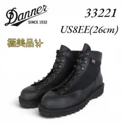 極美品 ダナー ライト 33221 US8EE 26cm ブラックのサムネイル