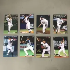 プロ野球チップスカード　8枚セット