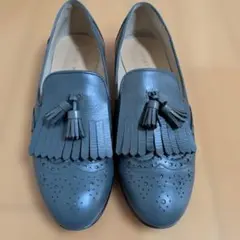 HIMIKO 卑弥呼 タッセルローファー 23.5cm グレー 本革