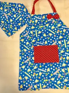 キッズエプロン(うさちゃん)女の子用