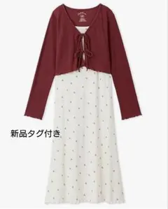 ジェラートピケ gelatopique カーディガン ワンピース セット