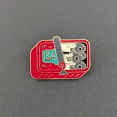 オイルサーディン缶 ピンバッジ N87-2