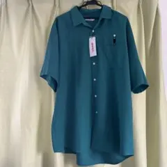 匿名発送　セール中　graniph グリーン 半袖シャツ XLタグ付き