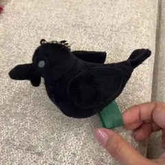 usjユニバ　鬼滅の刃 鎹鴉 ぬいぐるみマスコット USJ 肩のせ