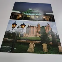 東京ディズニーランド ポストカード 2枚セット