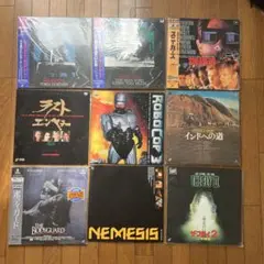 レーザーディスク ヒッチコック等9枚セット。