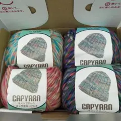 CAPYARN ミックススピーニング毛糸 セット