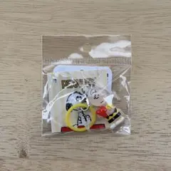 新品 スヌーピー チャーリーブラウン ミニチャーム キーホルダー 目印 ハート