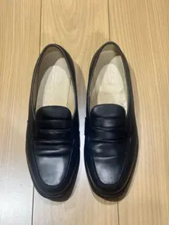 green label relaxing レザー ローファー 41 ブラックのサムネイル