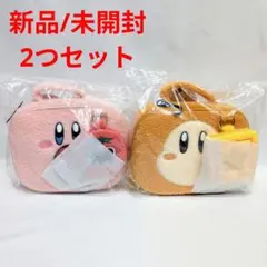 【新品/2つセット】GU 星のカービィ ポーチ (カービィ & ワドルディ)