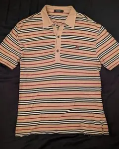 BURBERRY BLACK LABEL ボーダー ポロシャツのサムネイル