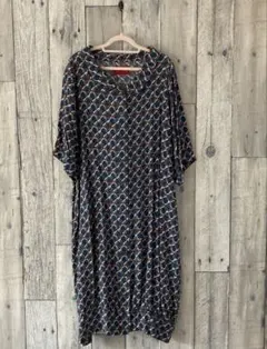 【美品】オシャレウォーカー somari コクーンワンピース シャツワンピのサムネイル