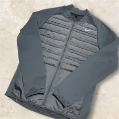 NIKE AEROLOFT 中綿 ジャケット M グレー ゴルフ スポーツ