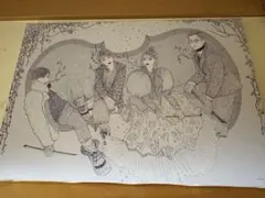 ドラマ　カルテット　キャンバスアート