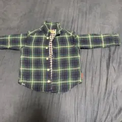 ミキハウス チェック柄シャツ ベビー服