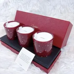 【新品】Cartier カルティエ 非売品 アロマキャンドル 3個セット カルティエ キャンドル 3点セット - メルカリ