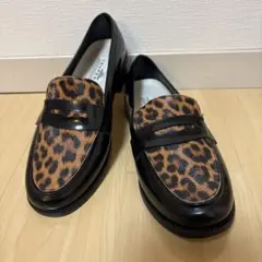 TEMPERATE レインローファー レオパード