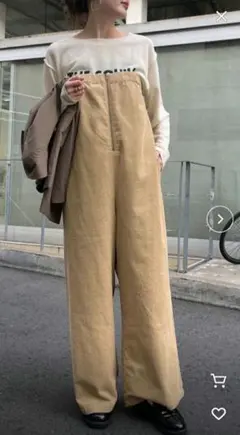 Ciaopanic typy コーデュロイワイドサロペット M‼️